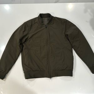 Lululemon Switchover Reversible Bomber in Olive